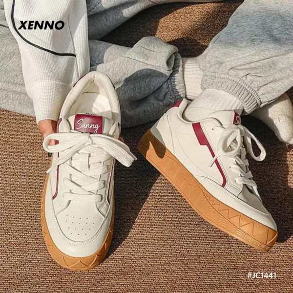 Premium Leather Retro Lace-Up Casual Shoes For Men